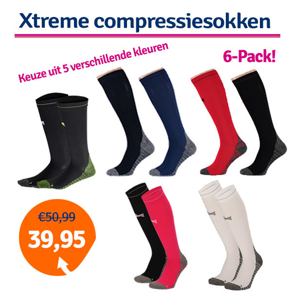1dagactie-dagaanbieding-xtreme-compressie-sokken-6-pack